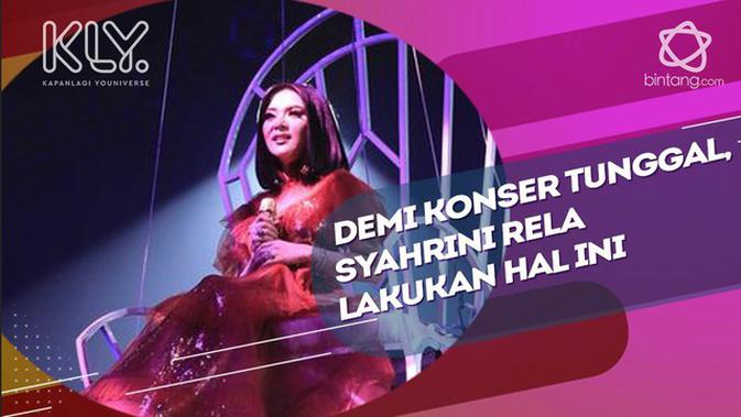 Demi Konser Tunggal, Syahrini Rela Lakukan Hal Ini