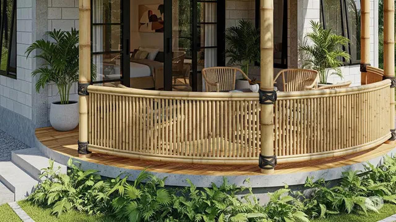 10 Inspirasi Desain Rumah Kecil Batako dan Bambu Hemat Biaya, Nyaman dan Estetis