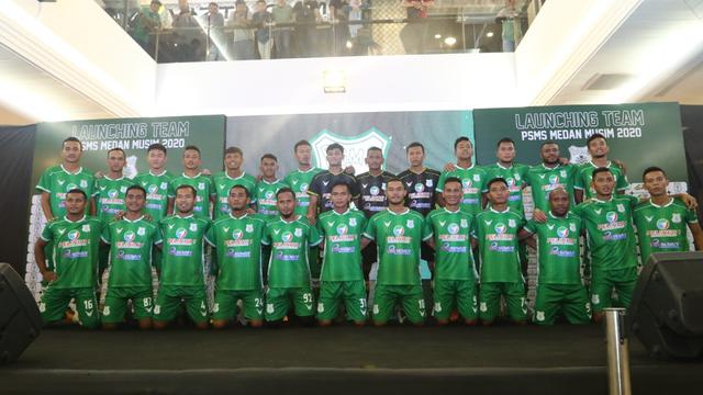 Launching Tim Dan Jersey Psms Medan Targetkan Lolos Liga 1 Regional Liputan6 Com
