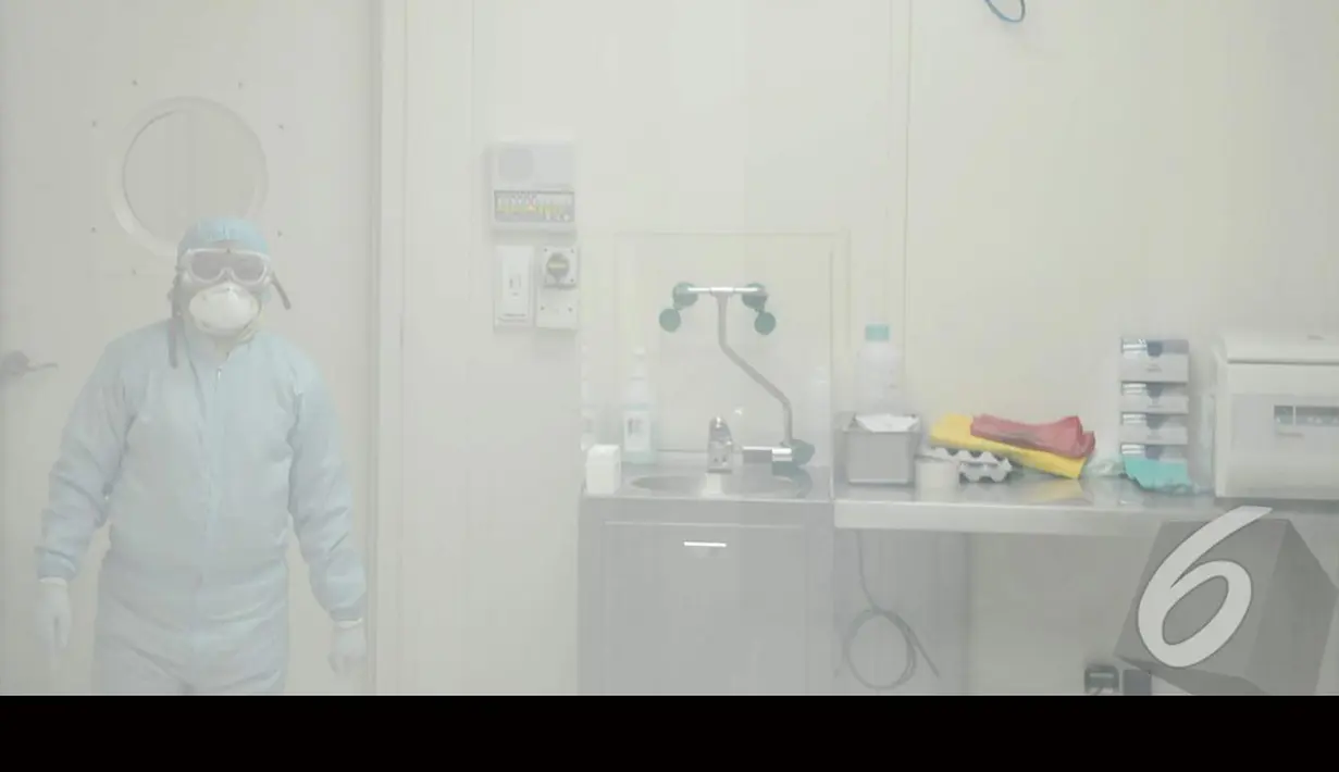 Laboratorium ini digunakan untuk mendeteksi dan menanggulangi virus berbahaya seperti flu burung dan MERS CoV, Jakarta, Kamis (14/08/2014) (Liputan6.com/Johan Tallo)