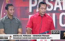 Debat, Andika Targetkan Pertumbuhan Ekonomi Jateng Hingga 6,5% & Kemiskinan Ekstrem 0%