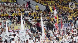 Prabowo telah memutuskan memilih Gibran sebagai pendampingnya. Keputusan ini disetujui bersama para ketua umum partai Koalisi Indonesia Maju (KIM). (Liputan6.com/Herman Zakharia)