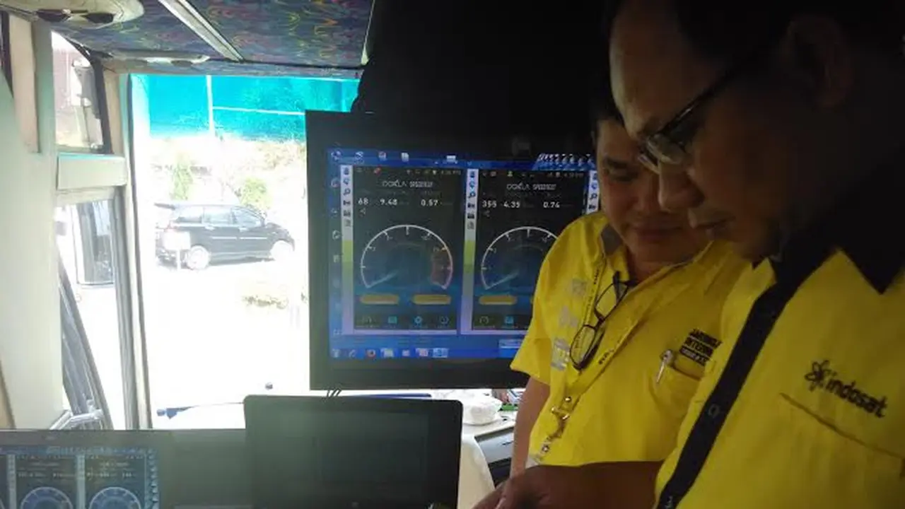 Indosat Pamer Kualitas Jaringan 42 Mbps di Medan
