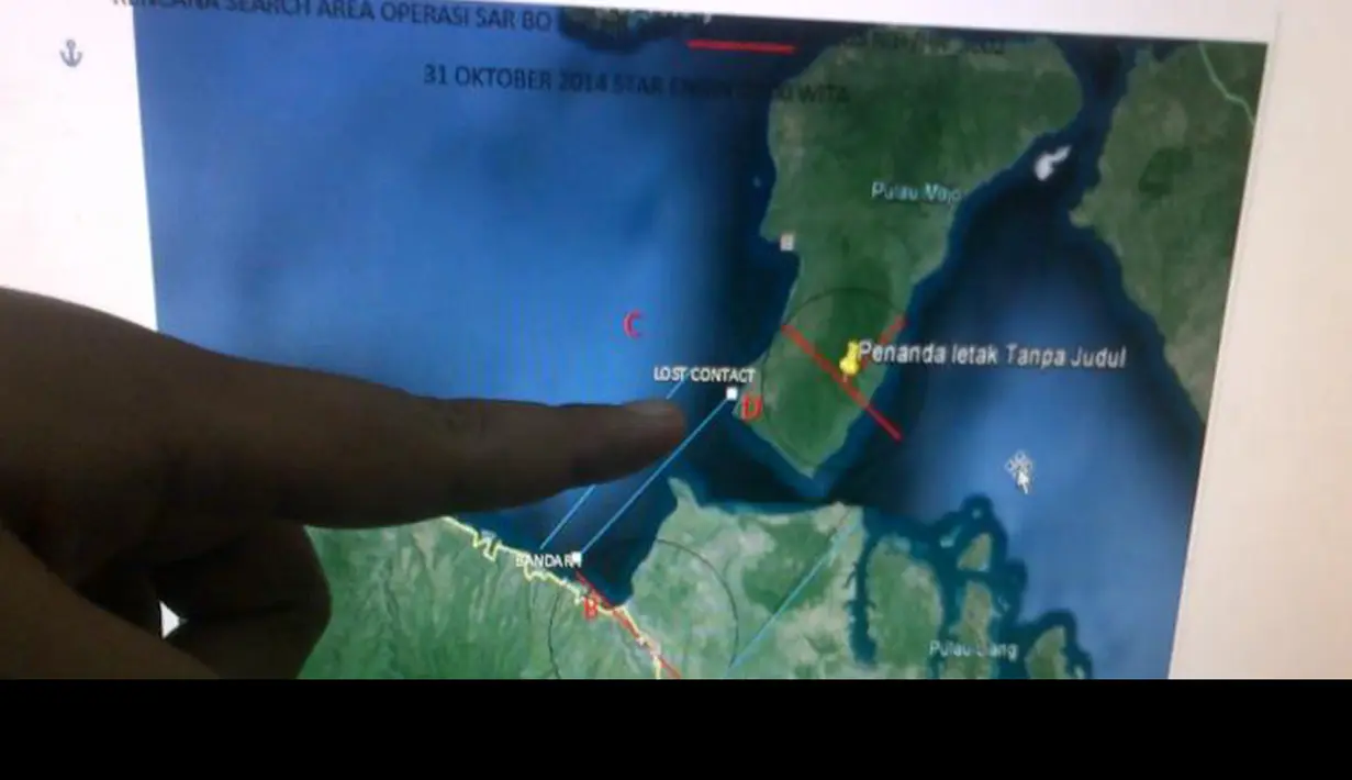 30 Oktober - Pesawat latih PK-LLC milik PT Lift dilaporkan hilang kontak di sekitar Pulau Moyo, Kabupaten Sumbawa, Nusa Tenggara Barat, sekitar pukul 10.30 WITA. (Istimewa)