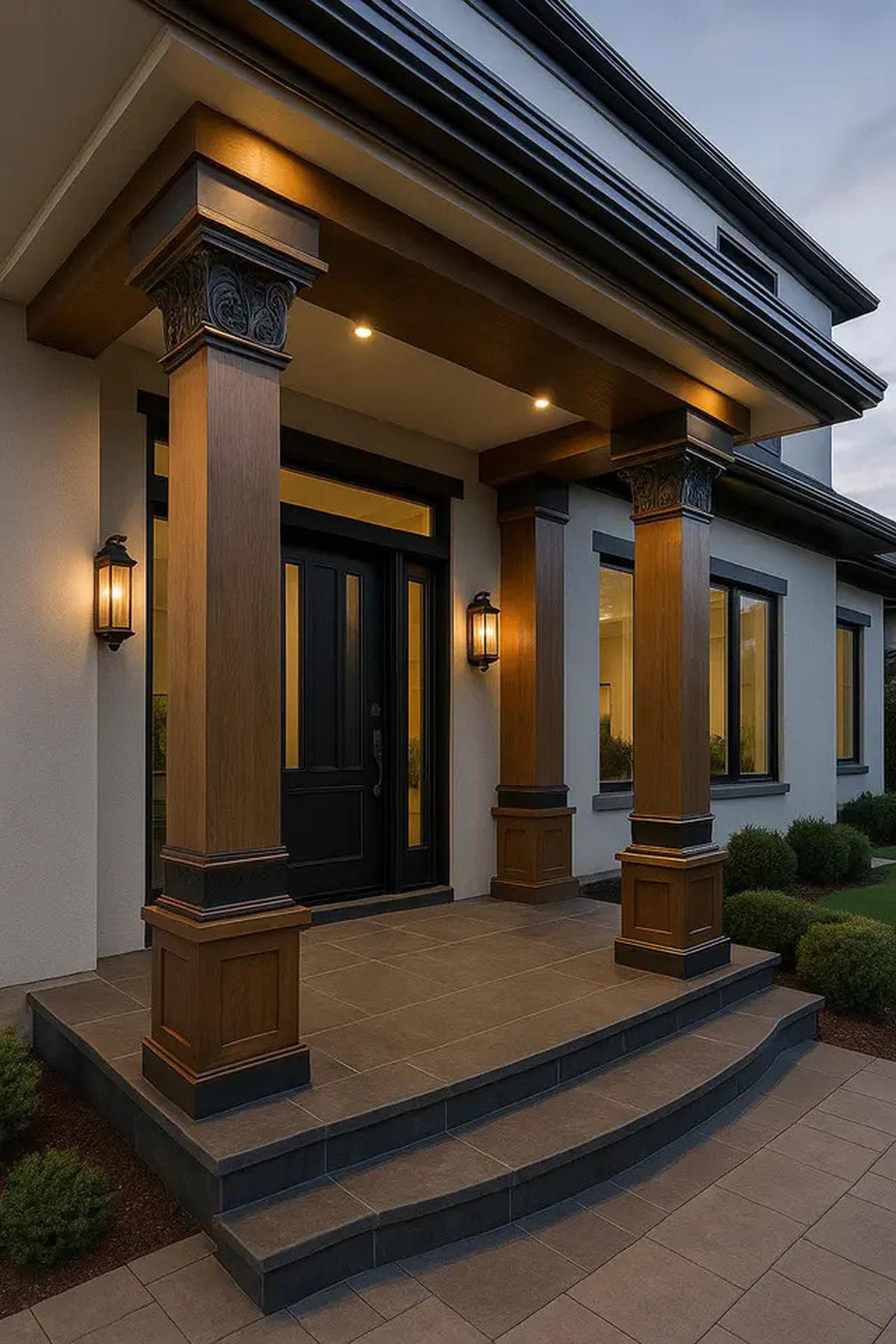 5 Model Tiang Teras Rumah Mewah yang Bisa Jadi Inspirasi di Tahun 2025