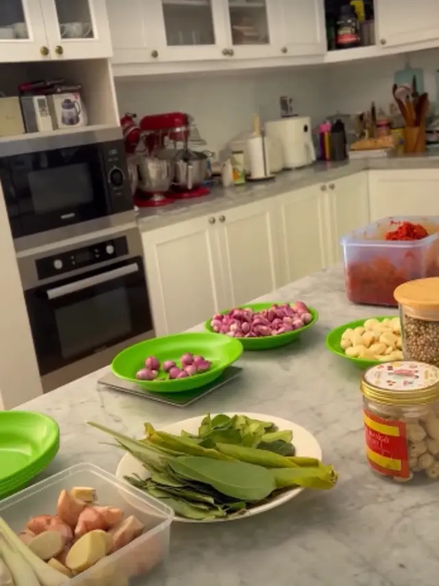 Dapur Rumah Bunga Citra Lestari (Instagram itsmebcl)