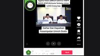 Tangkapan layar klaim paket umrah gratis dari Kementerian Agama (Kemenag).