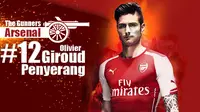 Giroud: Gol Saya Sedikit Beruntung