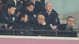 Manchester City bermain imbang 1-1 melawan West Ham United pada pekan ke-30 Premier League 2025/2026. Pertandingan yang digelar di London Stadium pada Minggu (15/3/2026) dini hari WIB berlangsung sengit hingga akhir laga. (AP Photo/Dave Shopland)