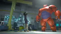 Big Hero 6 yang merupakan proyek kolaborasi Disney dan Marvel, telah memamerkan desain karakter Hiro Hamada dan Baymax.