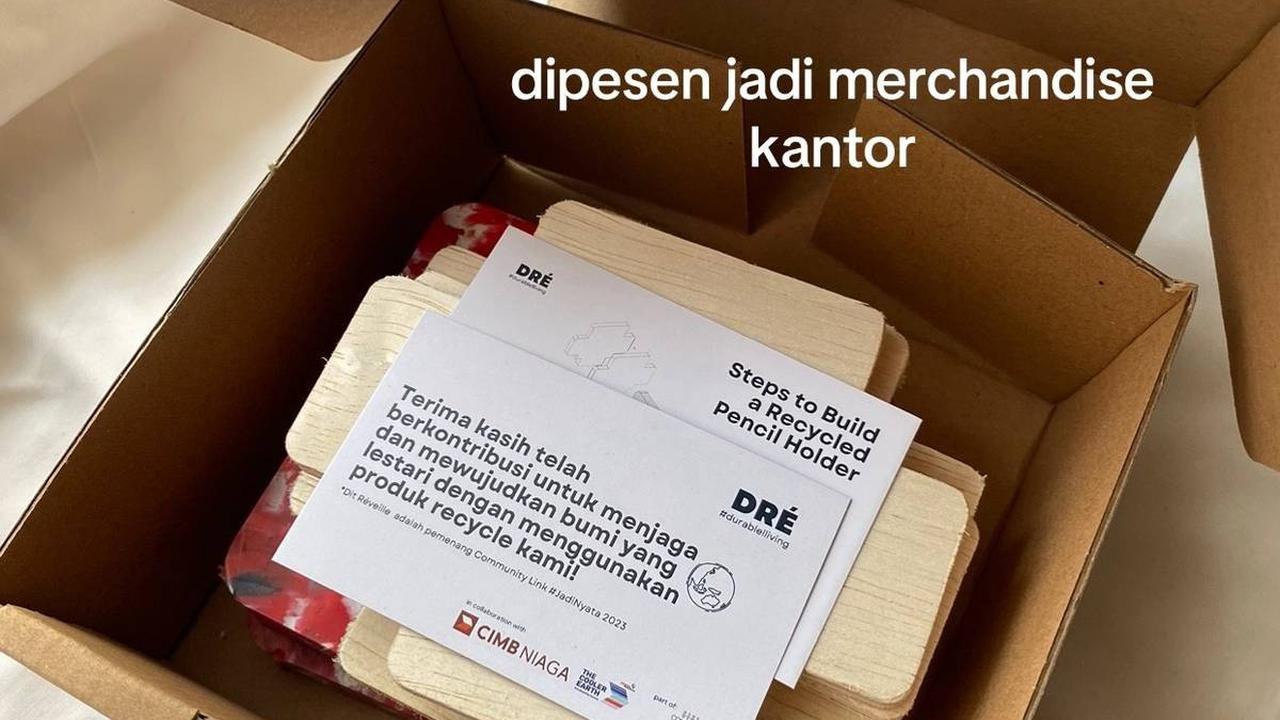 Kumpulkan Sampah Lalu Diolah Jadi Produk Pensil Holder, Kisah Sukses Wanita Bangun Usaha Ini Tuai Pujian Warganet