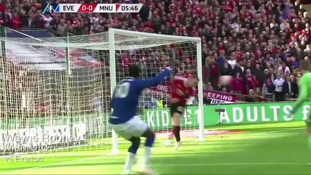 Berita video penyelamatan Wayne Rooney dari ancaman gol Romelu Lukaku di laga Everton vs Man United. This video presented by Ballball.