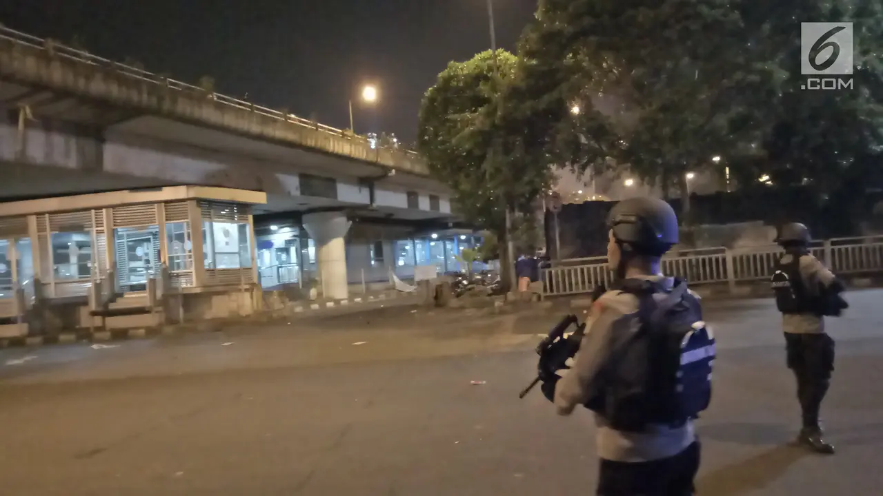 Ini Halte Tempat Terjadinya Ledakan di Kampung Melayu