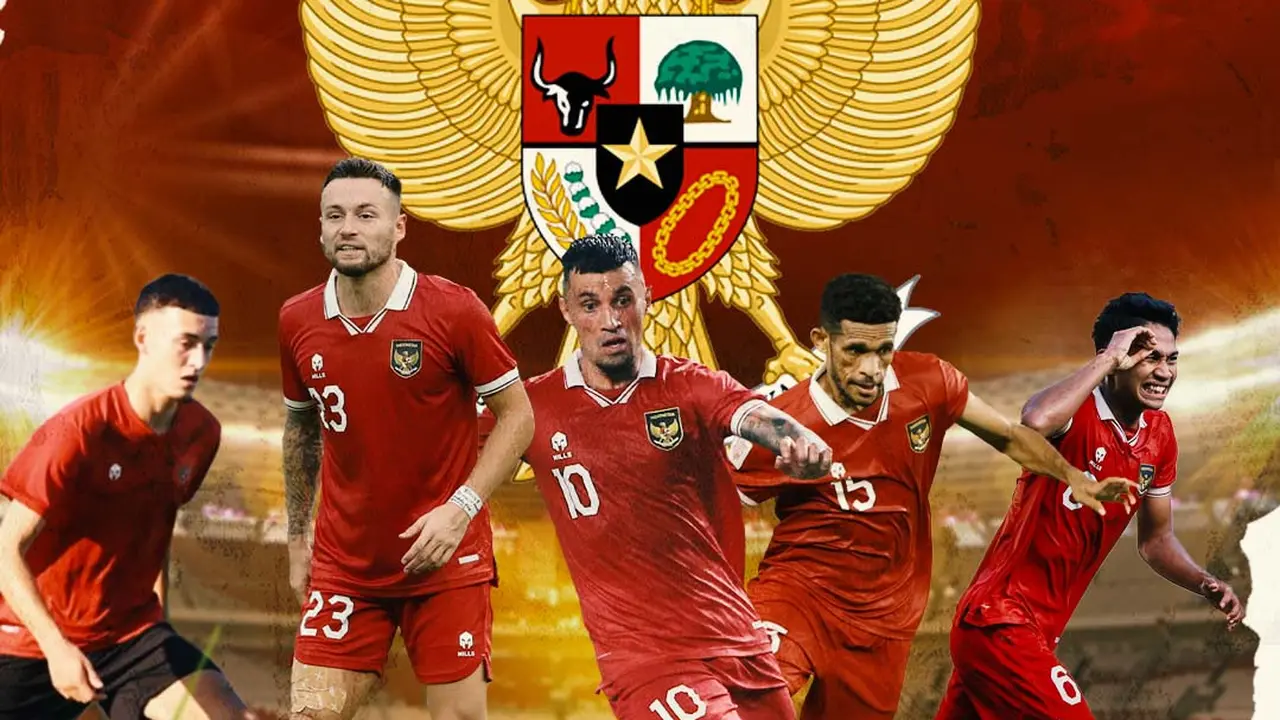 Timnas Indonesia - Stefano Lilipaly, Marc Klok, Ricky Kambuaya, Ivar Jenner, Marselino Ferdinan