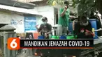 Pemerintah Desa Tegal Maja, Kecamatan Kragilan, Kabupaten Serang, Banten, menyemprotkan disinfektan ke setiap kampung. Penyemprotan dilakukan menyusul positifnya tiga warga usai memandikan jenazah yang positif corona.