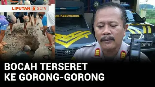 VIDEO: Tragis! Bocah 6 Tahun di Klaten Tewas Usai Terpeleset Masuk Gorong-Gorong