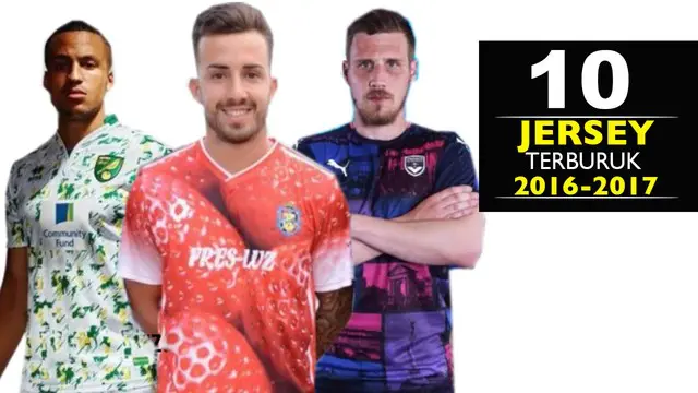 10 Jersey Terburuk di Musim 2016-2017, Man City Urutan Ke-10