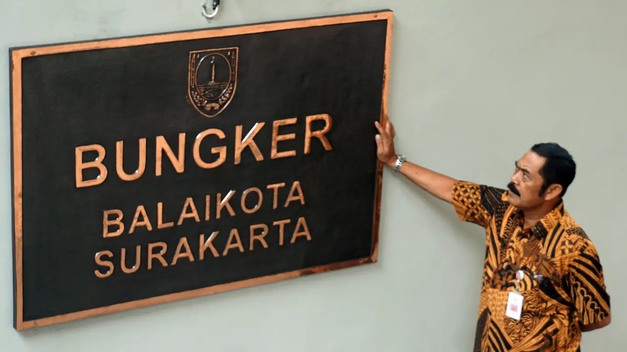 Bungker Kolonial di Balaikota Solo
