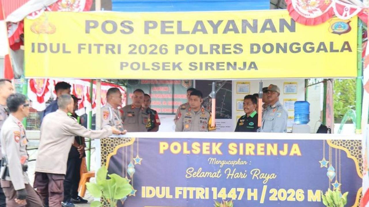 Polres Donggala Perkuat Pengamanan Arus Mudik dalam Operasi Ketupat Tinombala 2026