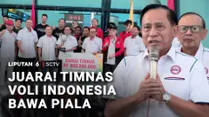 Ini adalah sejarah baru ketika tim voli memenangi turnamen voli AVC Men's Cup 2026 karena berhasil membawa gelar juara. Dan kedatangan tim ini, pelatih serta official disambut pengurus pusat PBVSI.