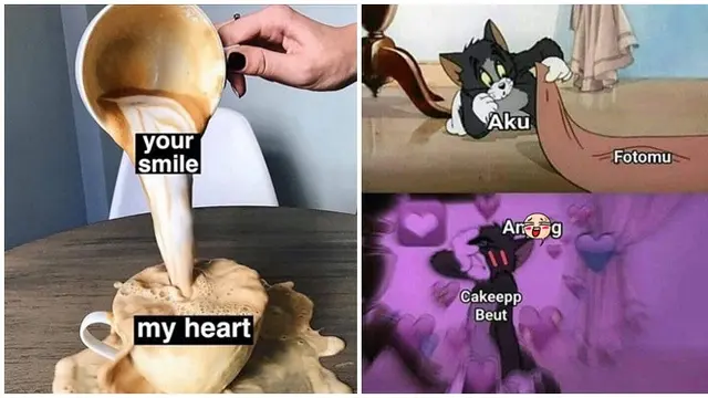 6 Meme Gombal karena Ketampanan dan Senyum Manis Gebetan Ini Bikin Senyum