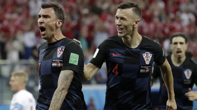 Kroasia, Denmark, Piala Dunia 2018