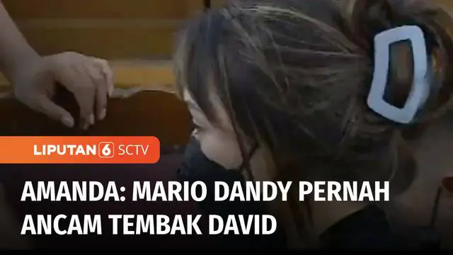 Mantan kekasih Mario Dandy, Anastasia Pretya Amanda memberikan keterangan dalam sidang lanjutan, penganiayaan terhadap David Ozora. Dalam persidangan terungkap, David sempat diancam ditembak oleh Mario Dandy.