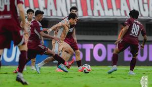 Dewa United berhasil meraih kemenangan 2-0 atas PSM Makassar pada laga pekan ke-21 BRI Super League 2025/2026 di Stadion Gelora B.J. Habibie, Parepare, Sulawesi Selatan, Sabtu (14/2/2026) sore WIB. (dok. Dewa United)