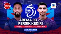 Saksikan Keseruan Streaming BRI Liga 1 Malam Ini : Arema FC Vs Persik Kediri di Vidio