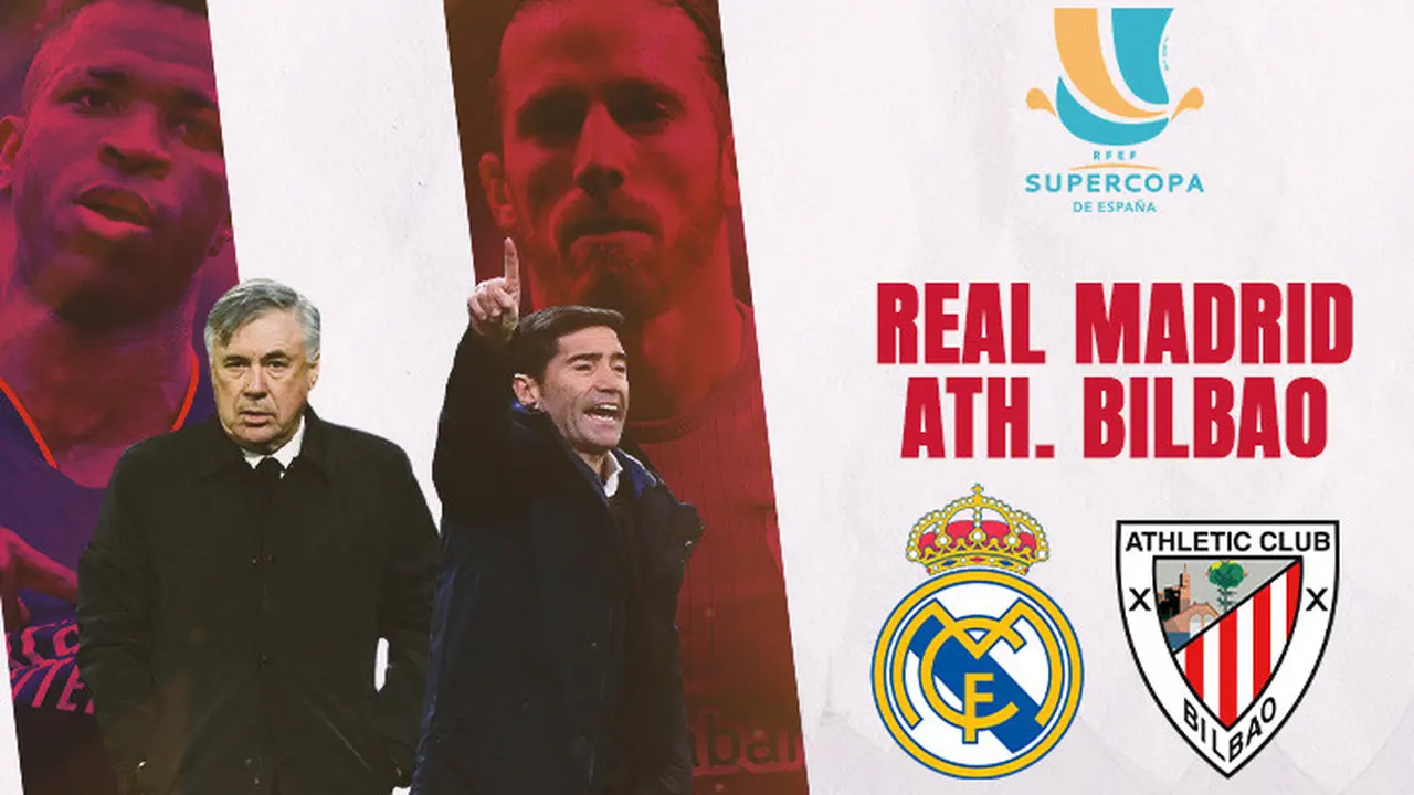 Piala Super Spanyol - Real Madrid Vs Athletic Bilbao