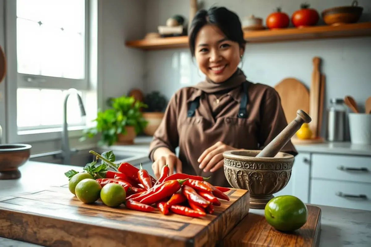 resep sambal terasi mentah