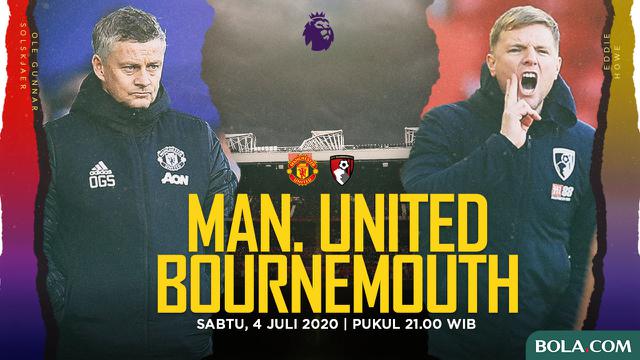 Premier League - Manchester United Vs AFC Bournemouth - Head to Head Pelatih