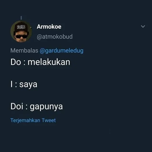 Plesetan Arti Kata Bahasa Inggris Ini Bikin Cengar-Cengir