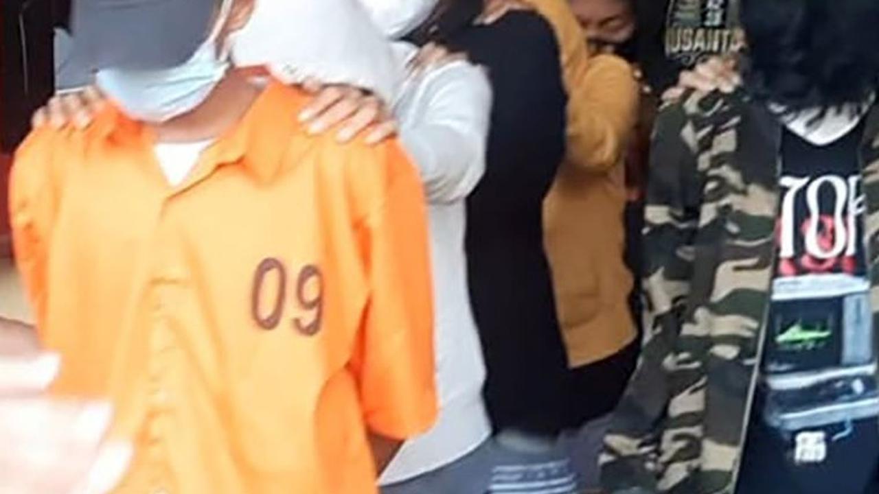 10 Pelaku Tawuran di Palembang Direhabilitasi dan Seorang Lainnya Ditahan, Nangis Waktu Dijenguk Ibu
