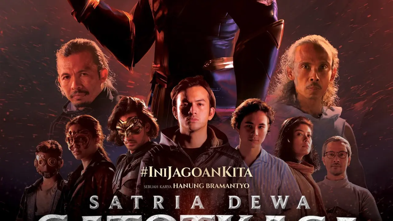 Poster film Satria Dewa: Gatotkaca.