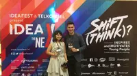 Ideafest dan Telkomsel mempersembahkan iDEAX x The NextDev 2018 yang dibuka pada Jumat (27/4/2018) di Surabaya. (Liputan6.com/Pool/TheNextDev)