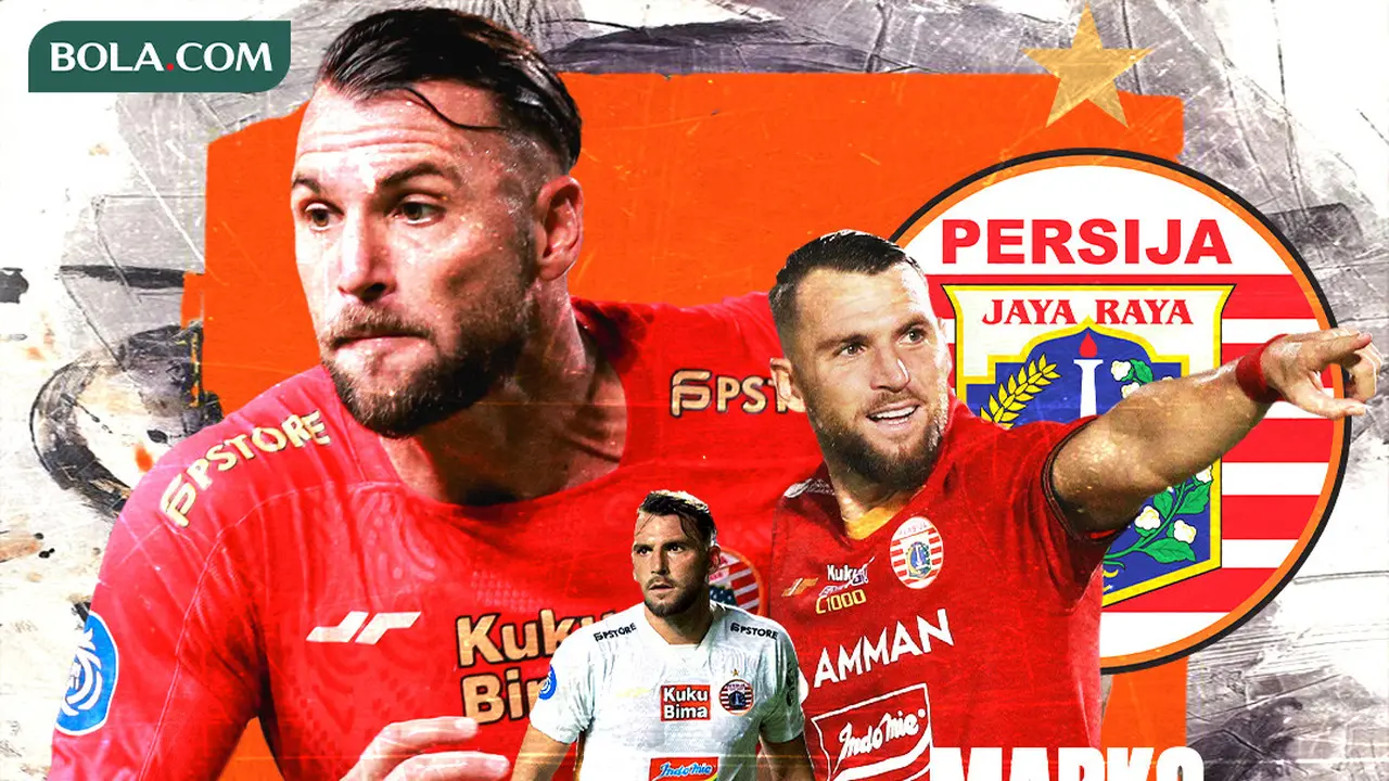 Persija Jakarta - Ilustrasi Marko Simic