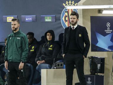 Michael Carrick ditunjuk sebagai pelatih sementara Manchester United menggantikan Ole Gunnar Solskjaer yang didepak akibat gagal memberikan performa terbaik Skuat Setan Merah. (AP/Alberto Saiz)