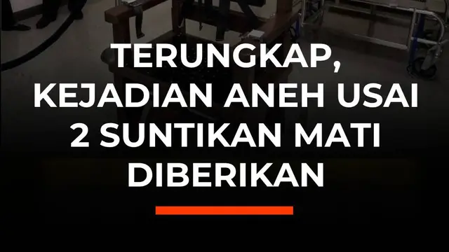 Terungkap, Kejadian Aneh Usai 2 Suntikan Mati Diberikan