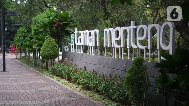 Begini Suasana Sore di Taman Menteng