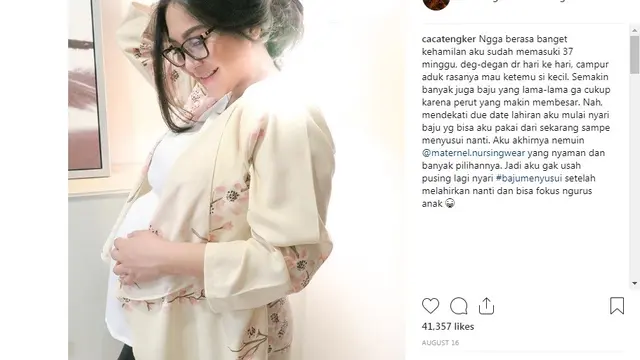 Caca Tengker (Foto: Instagram)