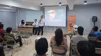 Kolaborasi dengan BNN Gelar Seminar Pencegahan Peredaran Paket Narkotika kepada Mitra Pengemudi