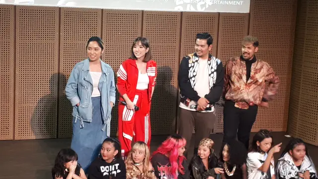 Suasana peluncuran single anyar Kazumi, bertajuk "Nakal Ih."