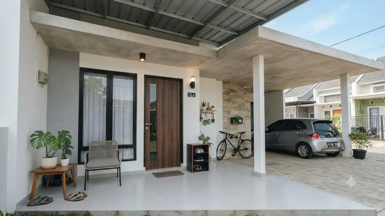 Barang yang Sebaiknya Selalu Ada di Teras Rumah (AI Generated)