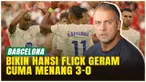 Hansi Flick merasa kecewa berat usai Barcelona hanya menang 3-0 atas Mallorca, padahal lawan bermain dengan 9 pemain saja! Dalam laga tersebut, Barcelona sebenarnya punya peluang besar untuk pesta gol. Namun, permainan Blaugrana dinilai kurang greget...