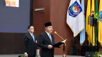 Sekretaris Jenderal (Sekjen) Kementerian Dalam Negeri (Kemendagri) Tomsi Tohir