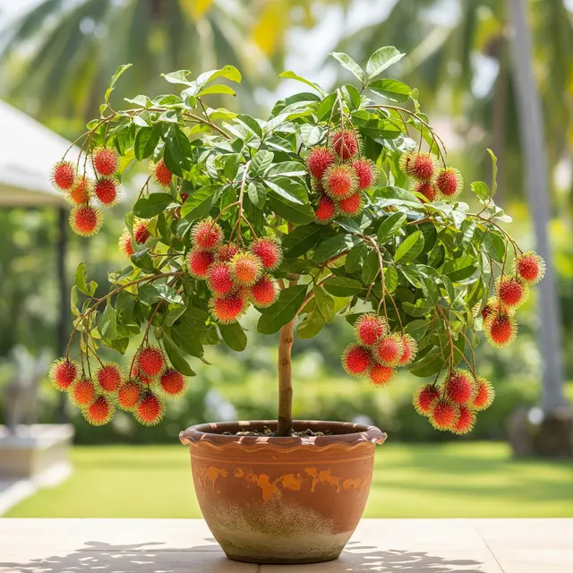 Cara Menanam Pohon Rambutan dari Biji di Pot