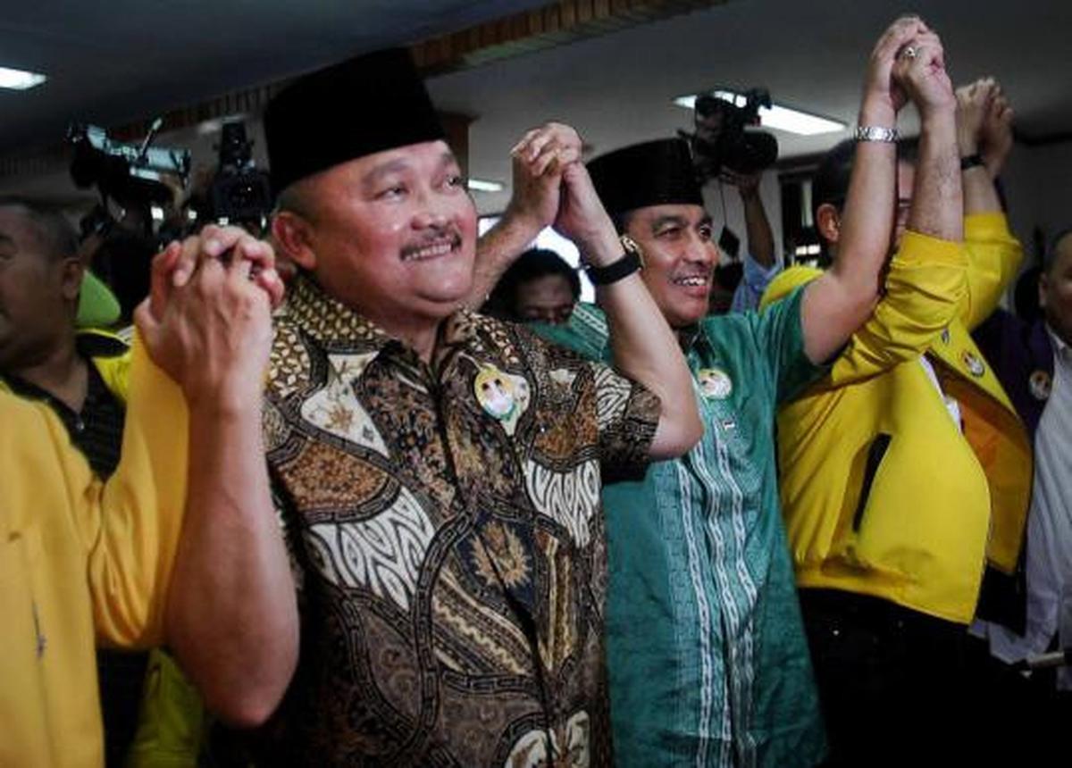 Alex dan Nono datangi KPUD Jakarta
