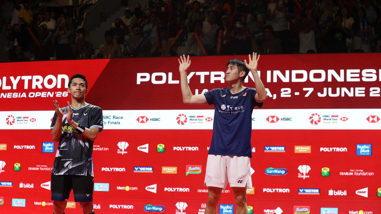 FOTO: Jonatan Christie Gagal Raih Gelar Indonesia Open 2026