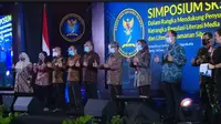Simposium Strategi Keamanan Siber Nasional di Yogyakarta, Senin (14/12/2020).